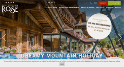 Desktop Screenshot of hotelrose.it