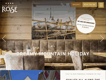 Tablet Screenshot of hotelrose.it